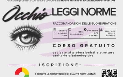 Corso di “REFRESH” LEGGI NORME in Oftalmologia