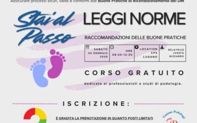 Corso di “REFRESH” LEGGI NORME in Podologia